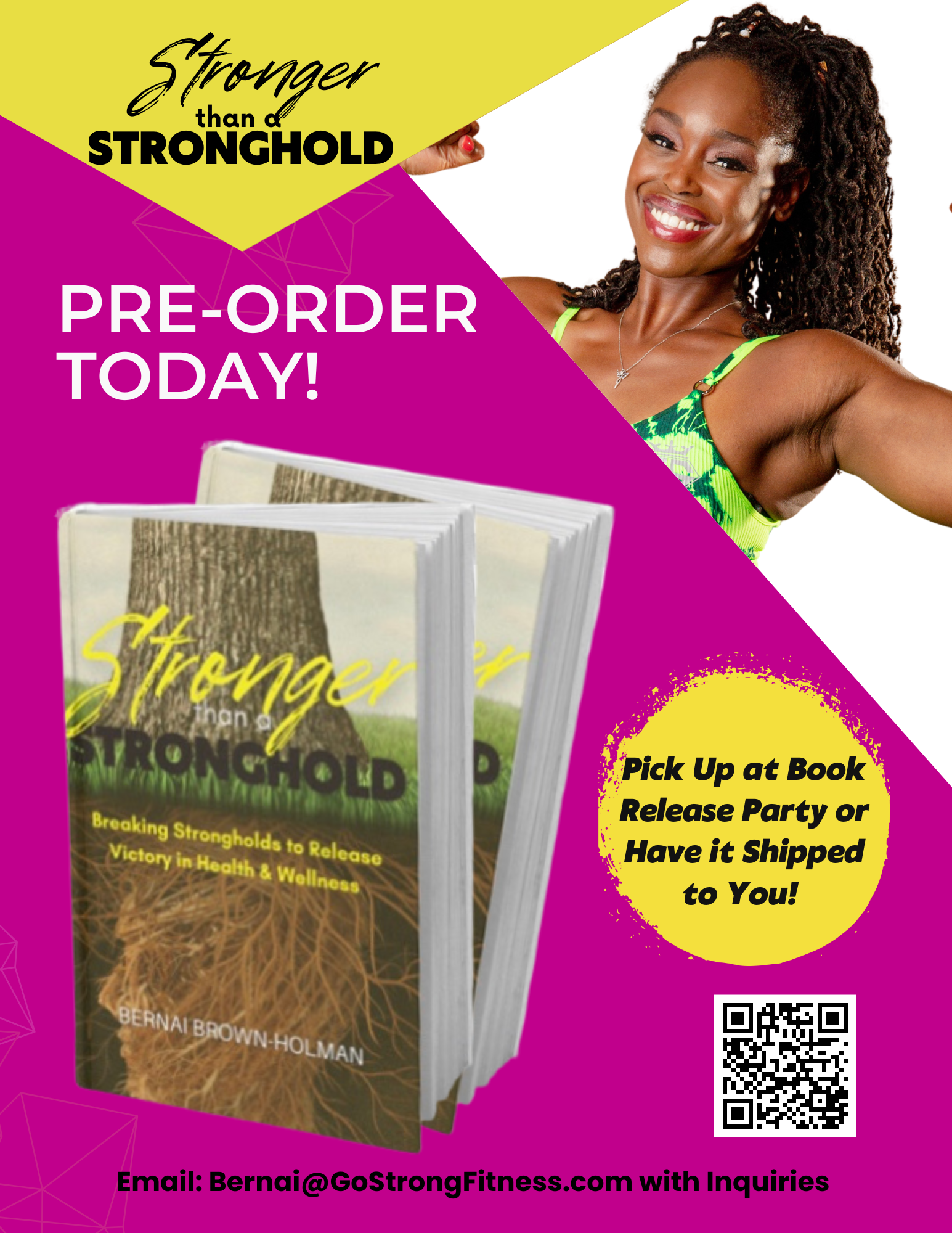 Stronger than a Stronghold -Signed Copy (Pre-Order for Shipping)