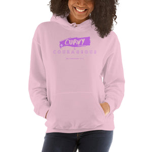 CURVY & COURAGEOUS Unisex Hoodie