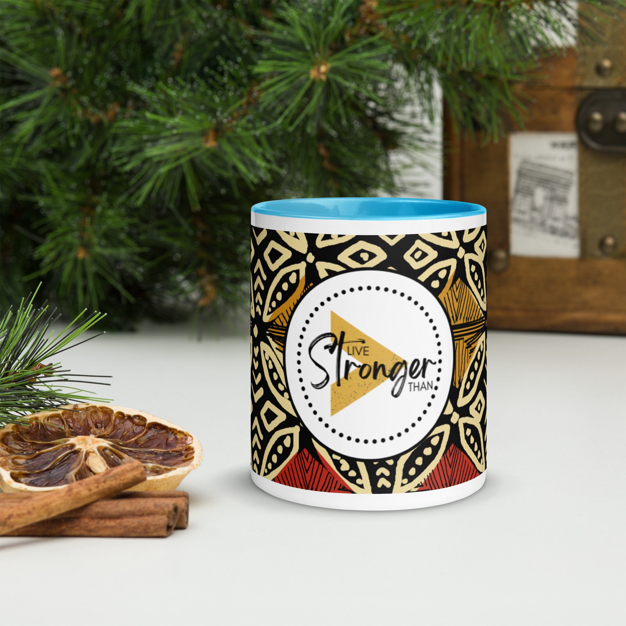 Live Stronger Bold Print