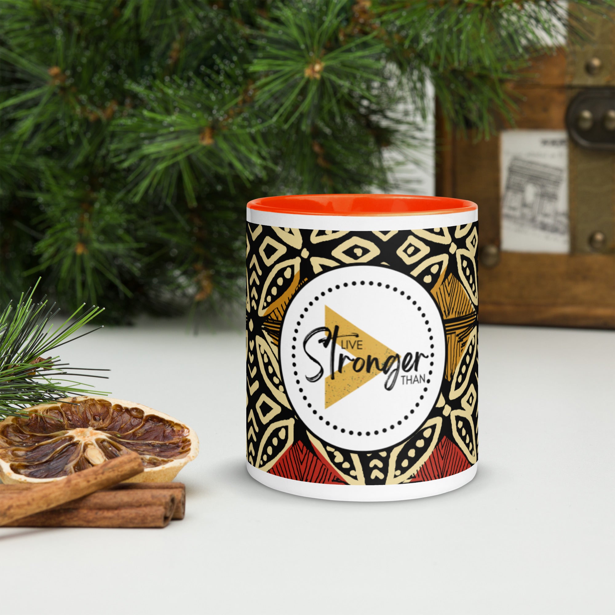 Live Stronger Bold Print