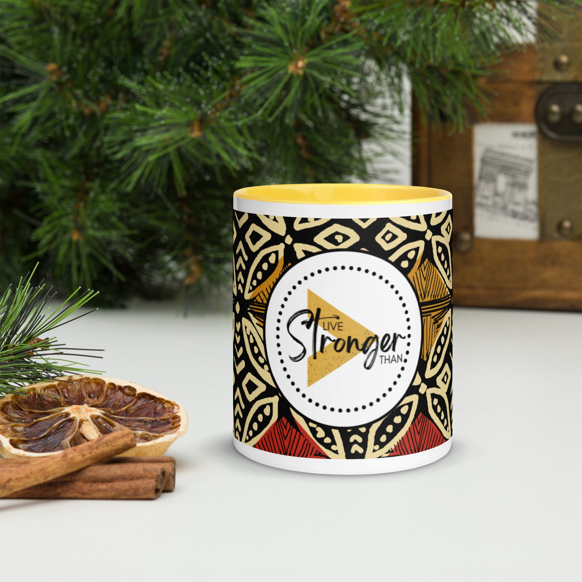 Live Stronger Bold Print